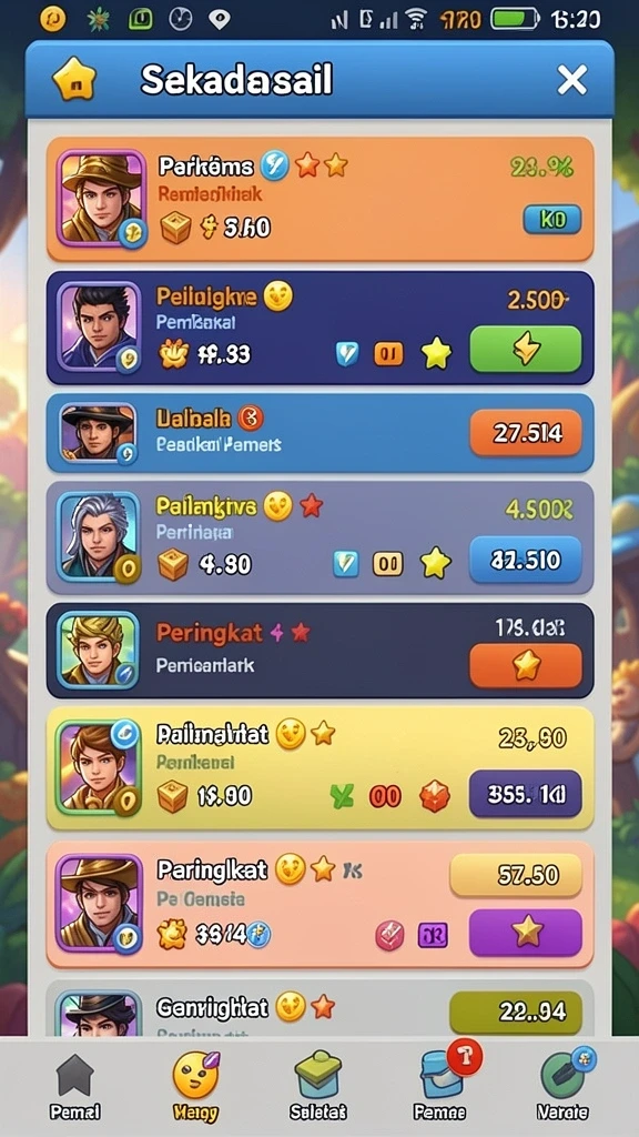 Screenshot qqstar nomor 3